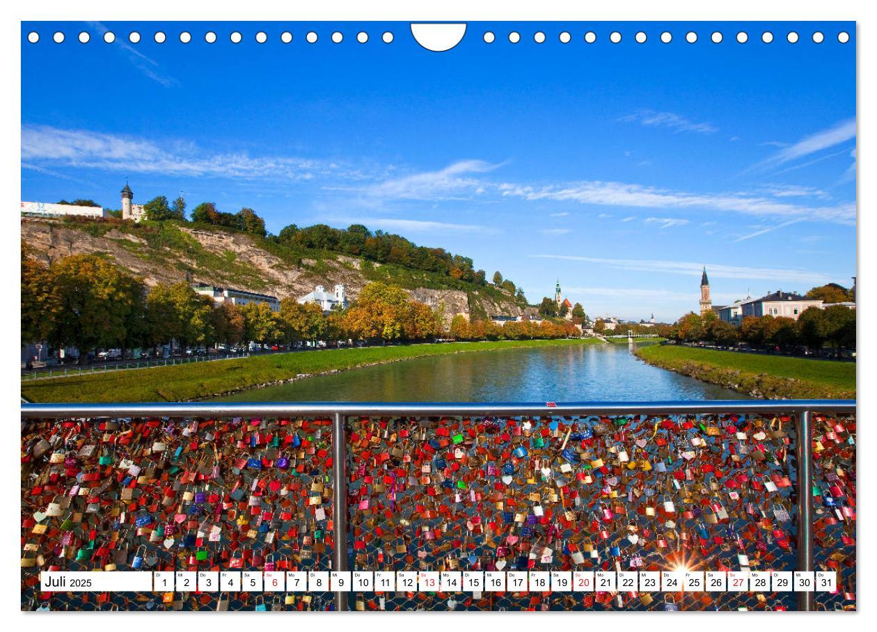 Bild: 9783435671694 | Mein schönes Salzburg (Wandkalender 2025 DIN A4 quer), CALVENDO...