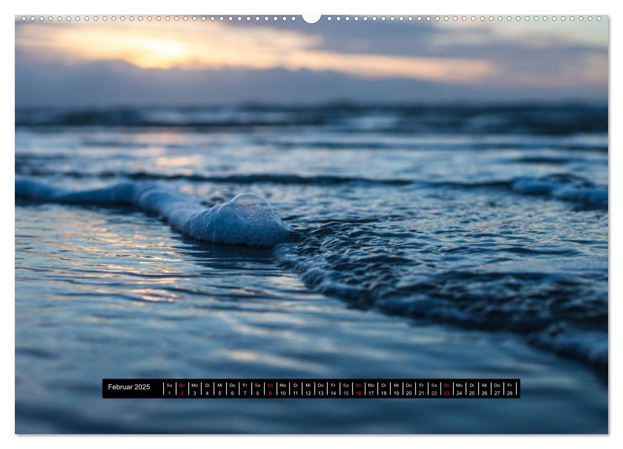 Bild: 9783435489039 | Abendlicht über der Nordsee (Wandkalender 2025 DIN A2 quer),...