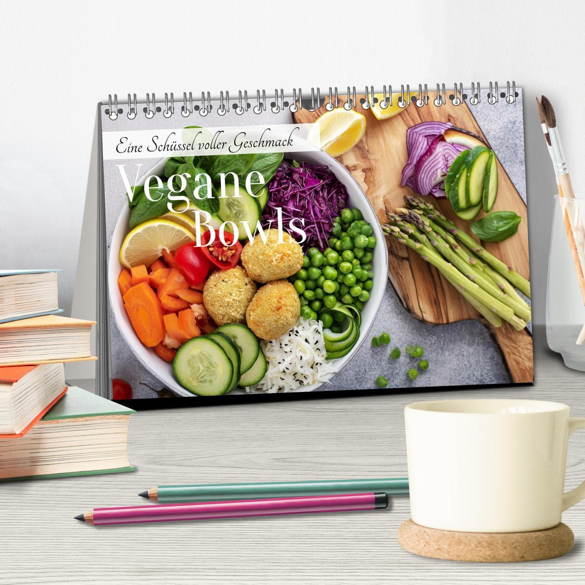 Bild: 9783383819476 | Vegane Bowls - Eine Schüssel voller Geschmack (Tischkalender 2025...