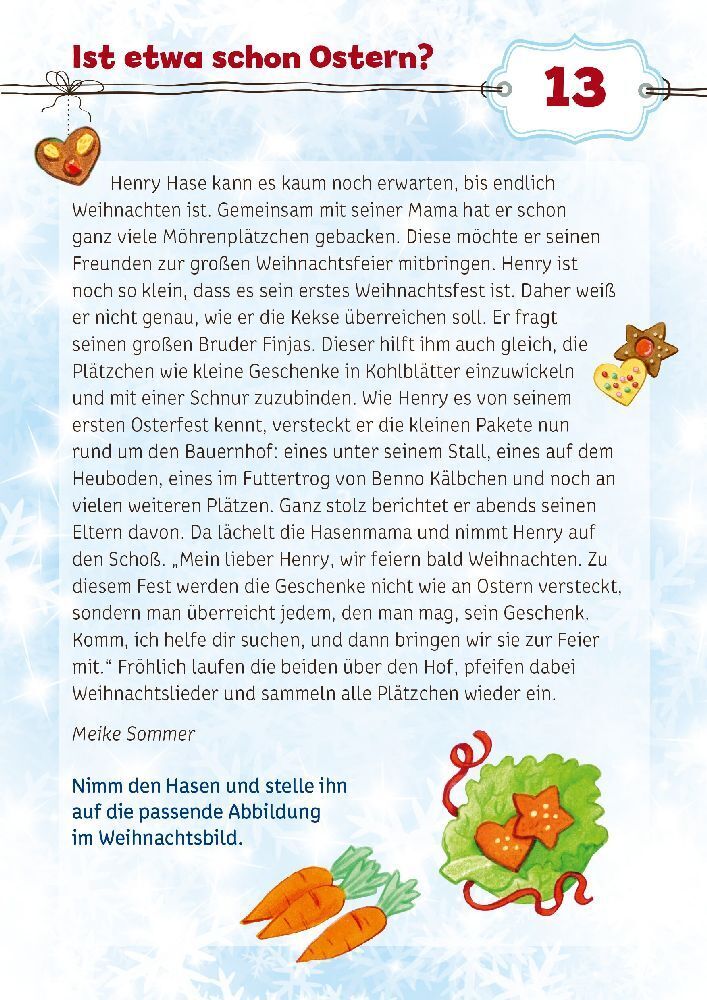 Bild: 4010168229768 | Mein erster Adventskalender Weihnachten auf dem Bauernhof | Stück