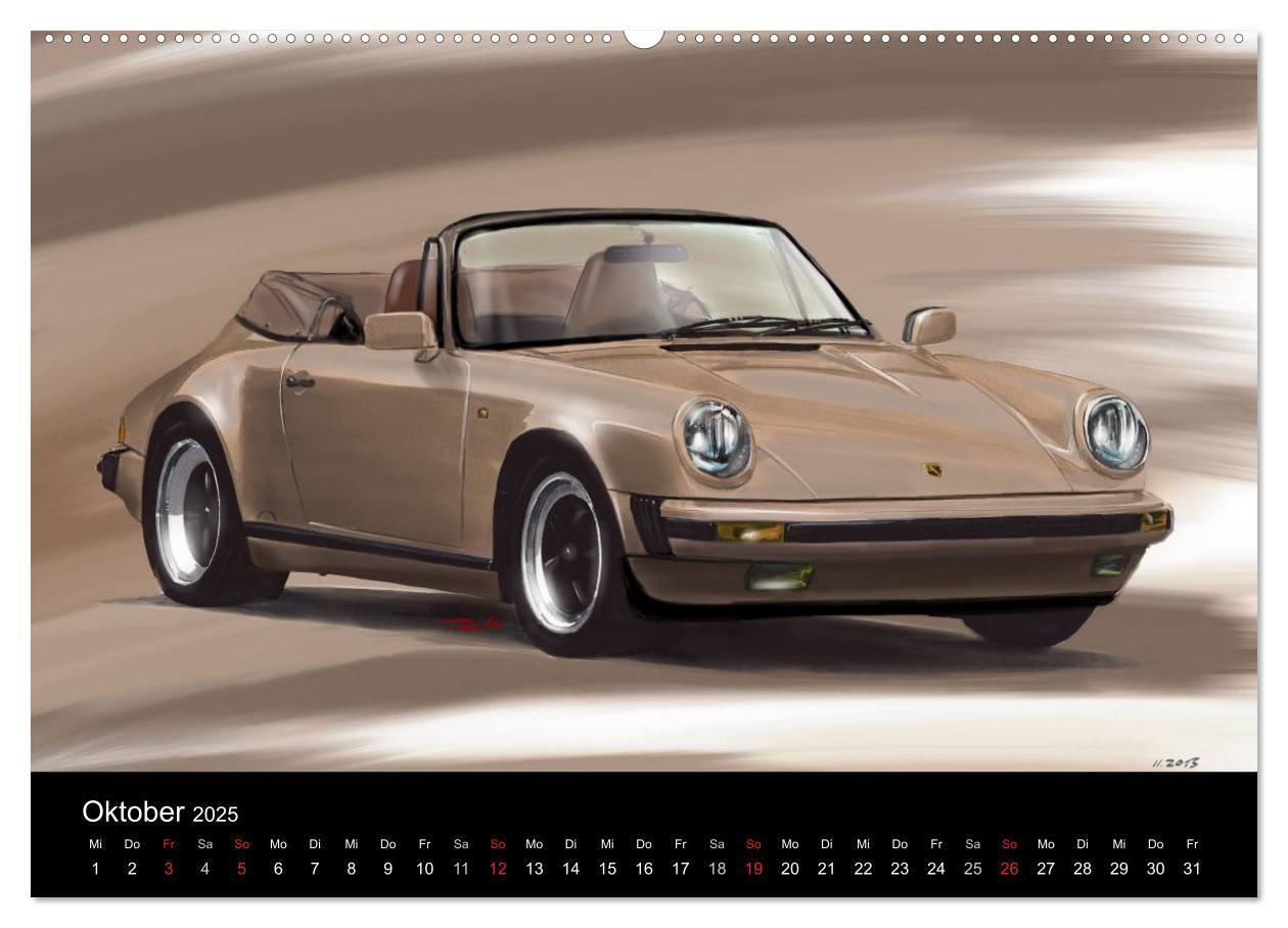 Bild: 9783435498444 | Porsche inspired Artwork by Reinhold Art´s (Wandkalender 2025 DIN...