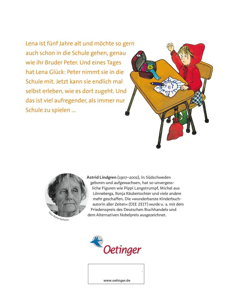 Rückseite: 9783789160349 | Ich will auch in die Schule gehen | Astrid Lindgren | Buch | 36 S.