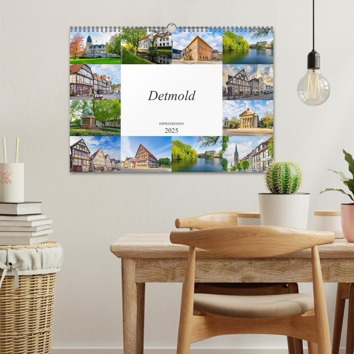 Bild: 9783435130771 | Detmold Impressionen (Wandkalender 2025 DIN A3 quer), CALVENDO...