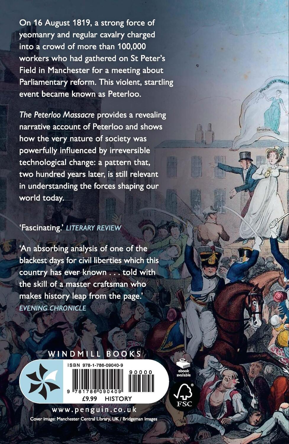 Rückseite: 9781786090409 | The Peterloo Massacre | Robert Reid | Taschenbuch | Englisch | 2018