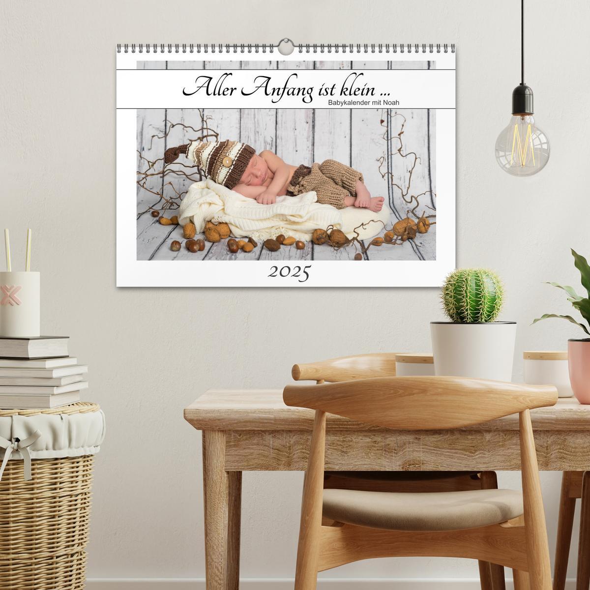 Bild: 9783435437924 | Aller Anfang ist klein - Babykalender mit Noah (Wandkalender 2025...