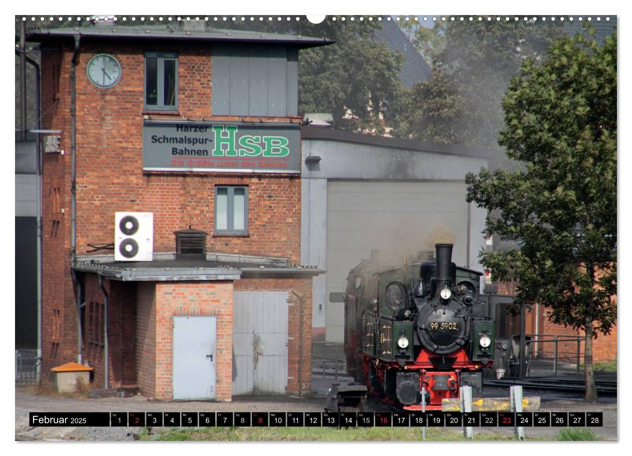 Bild: 9783435754175 | Die Brockenbahn - Mit Volldampf durch den Harz (Wandkalender 2025...