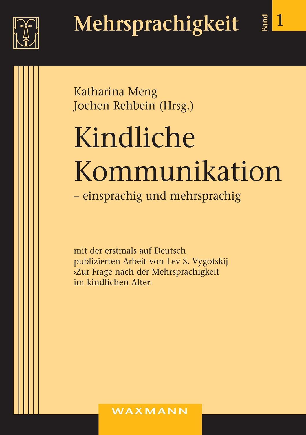 Cover: 9783830911883 | Kindliche Kommunikation ¿ einsprachig und mehrsprachig | Taschenbuch