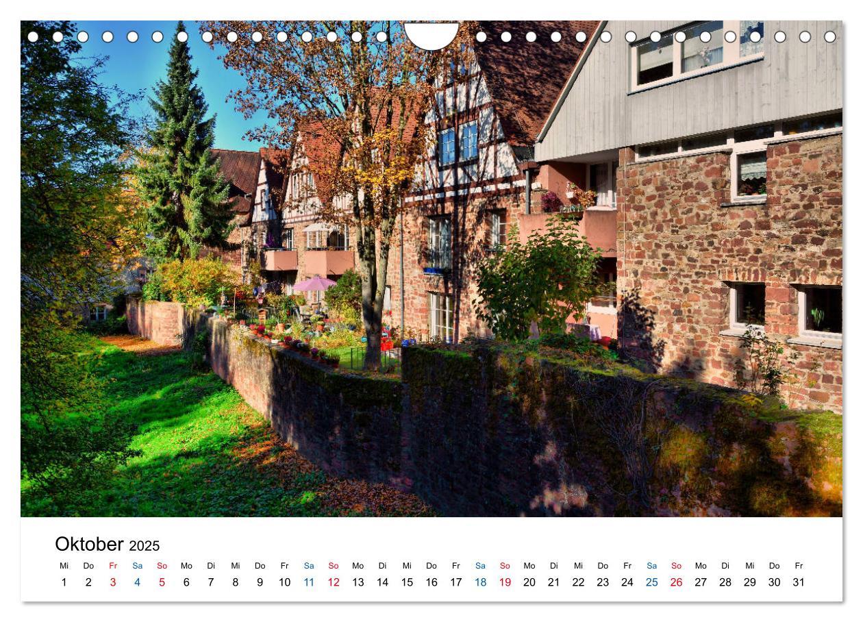 Bild: 9783435380084 | Michelstadt - Fachwerkromantik im Odenwald (Wandkalender 2025 DIN...