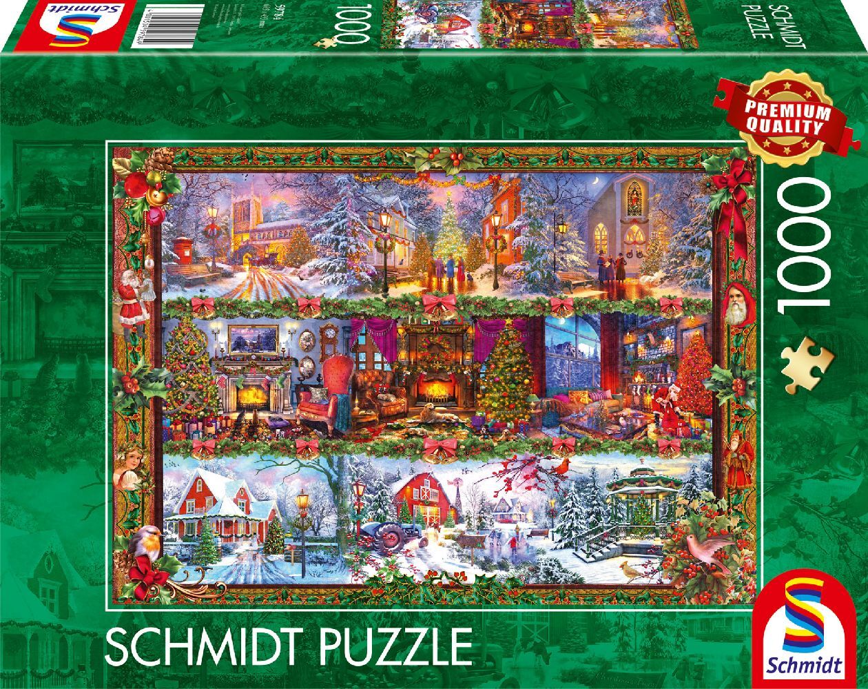 Cover: 4001504597849 | Fröhliche Weihnachtszeit | Spiel | Schachtel | 59784 | 2024 | Schmidt