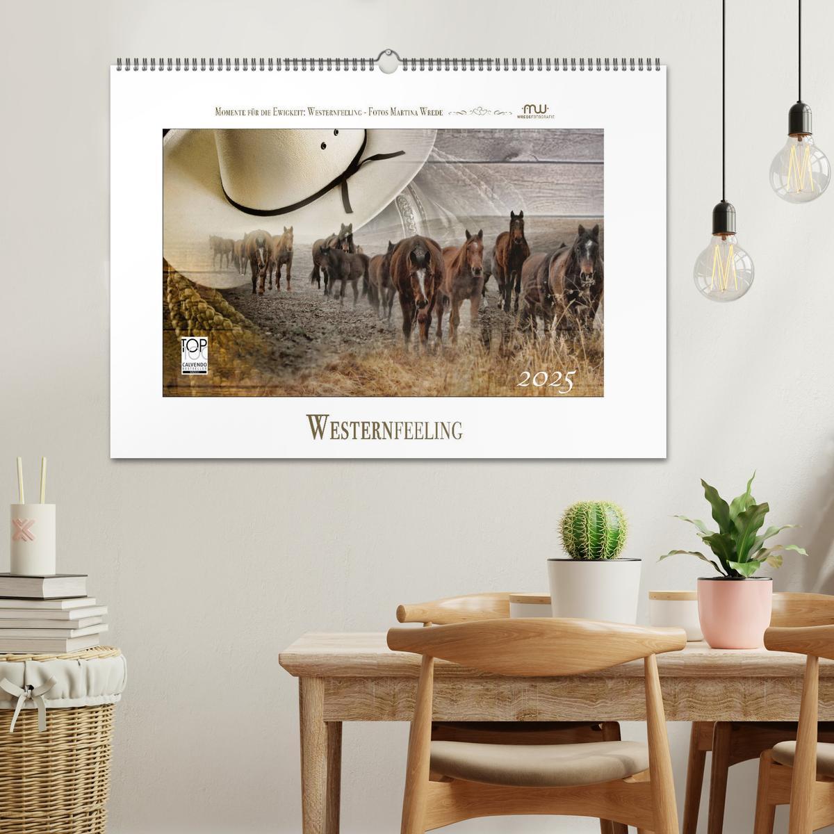 Bild: 9783435489589 | Western-Feeling (Wandkalender 2025 DIN A2 quer), CALVENDO...