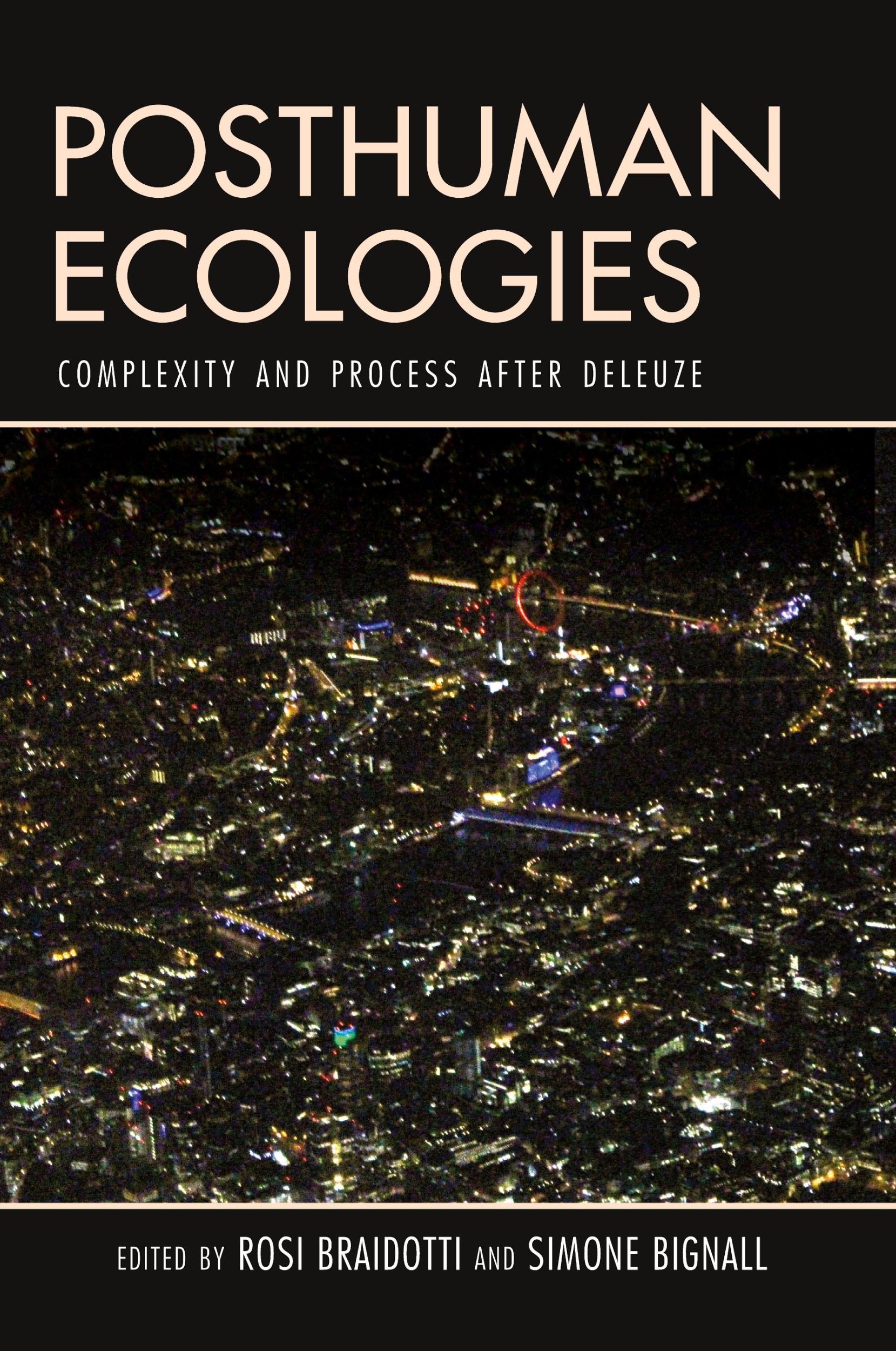 Cover: 9781786608239 | Posthuman Ecologies | Complexity and Process after Deleuze | Buch