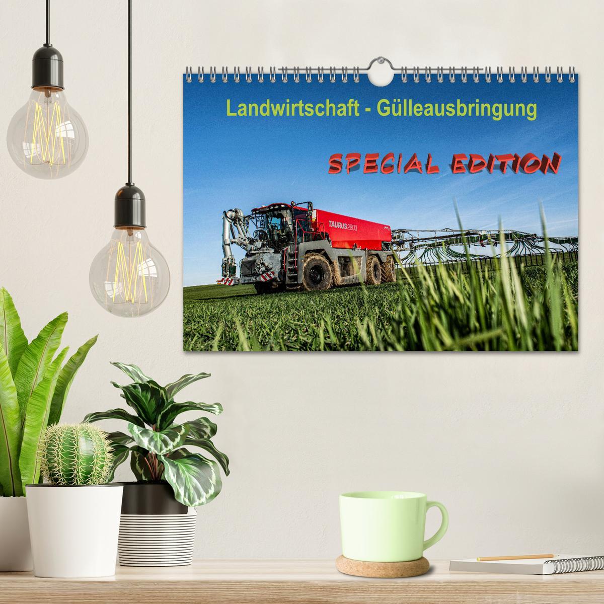 Bild: 9783435215652 | Landwirtschaft - Gülleausbringung (Wandkalender 2025 DIN A4 quer),...