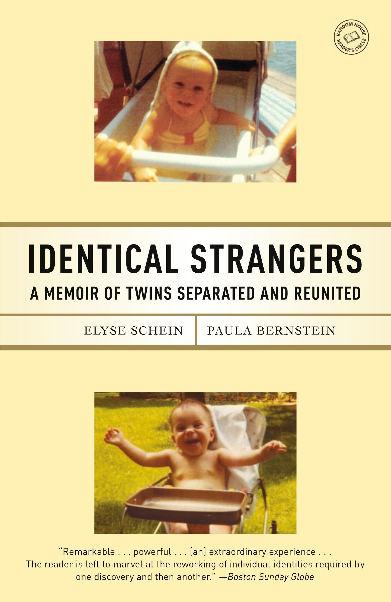 Cover: 9780812975659 | Identical Strangers | A Memoir of Twins Separated and Reunited | Buch