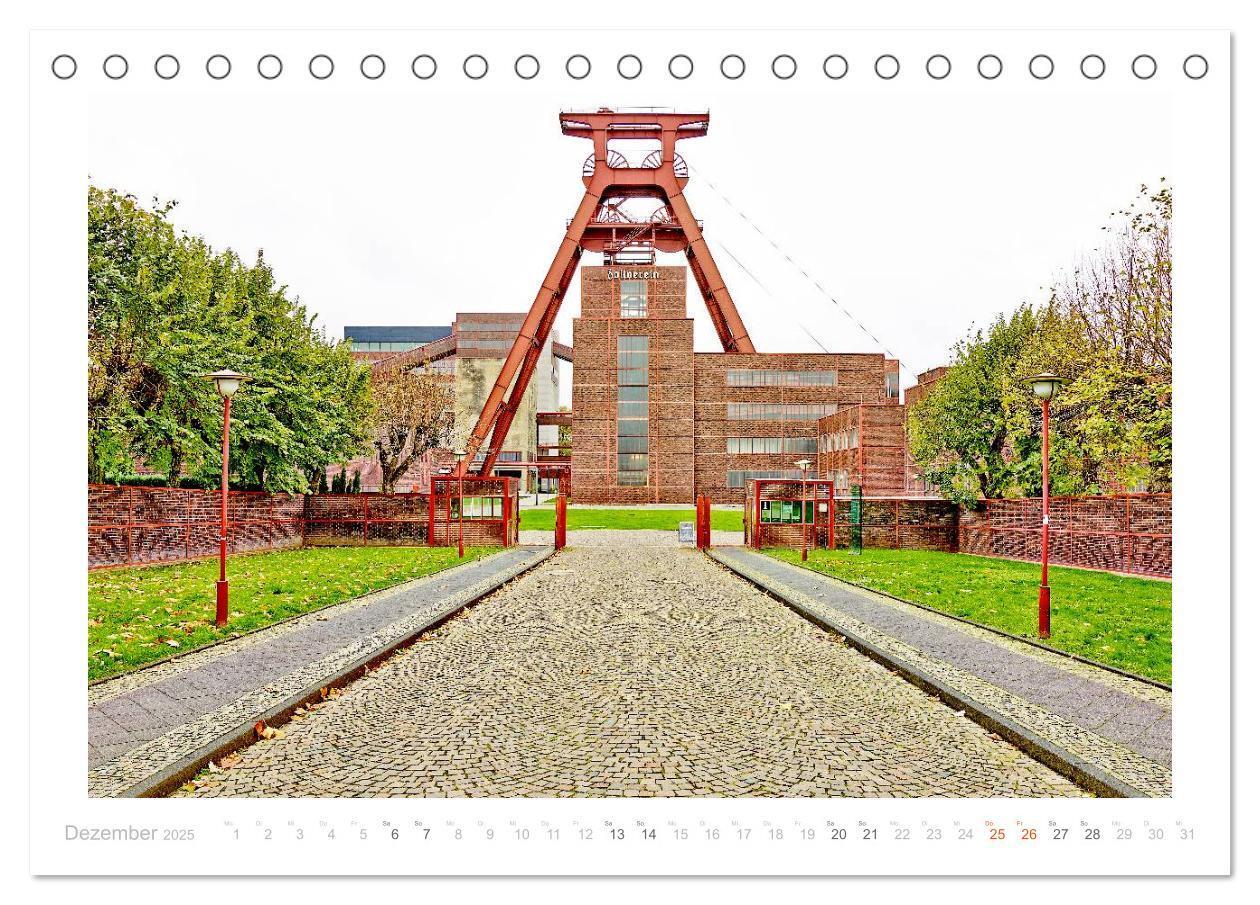 Bild: 9783435757459 | Zeche Zollverein. Weltkulturerbe. (Tischkalender 2025 DIN A5 quer),...