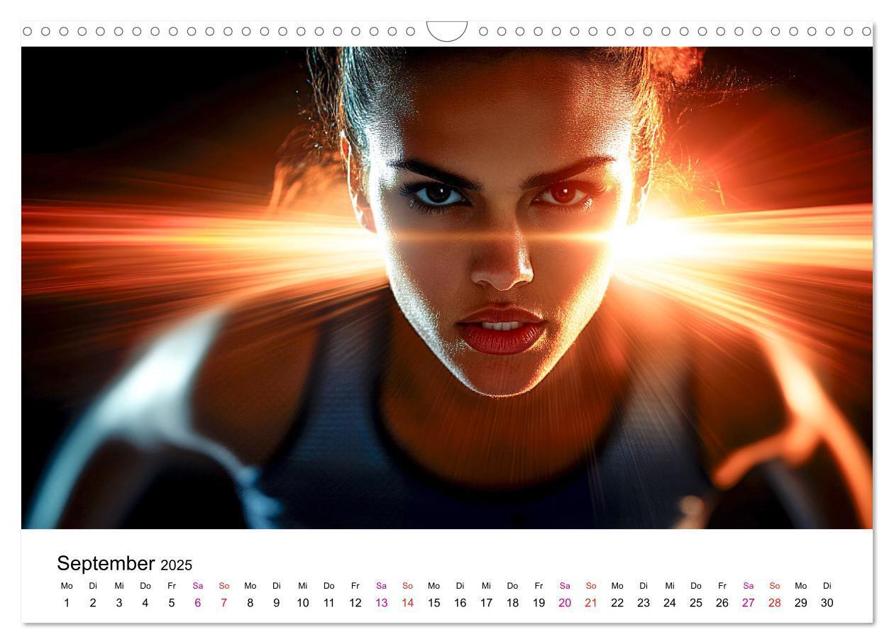 Bild: 9783457185254 | Sport Art (Wandkalender 2025 DIN A3 quer), CALVENDO Monatskalender