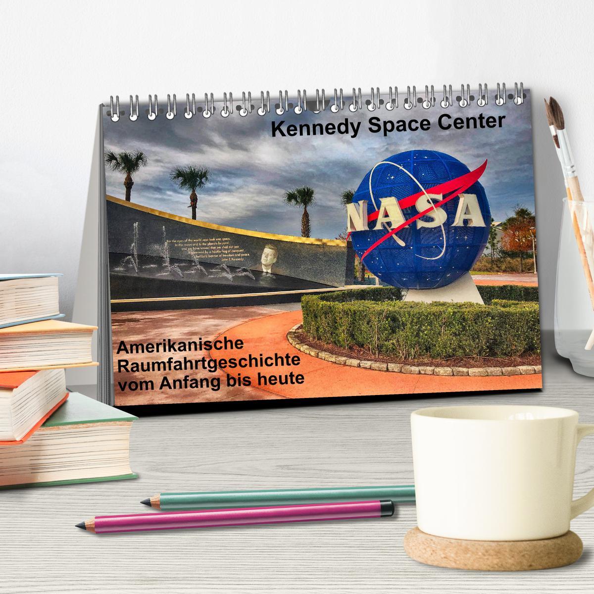 Bild: 9783435253920 | Kennedy Space Center (Tischkalender 2025 DIN A5 quer), CALVENDO...