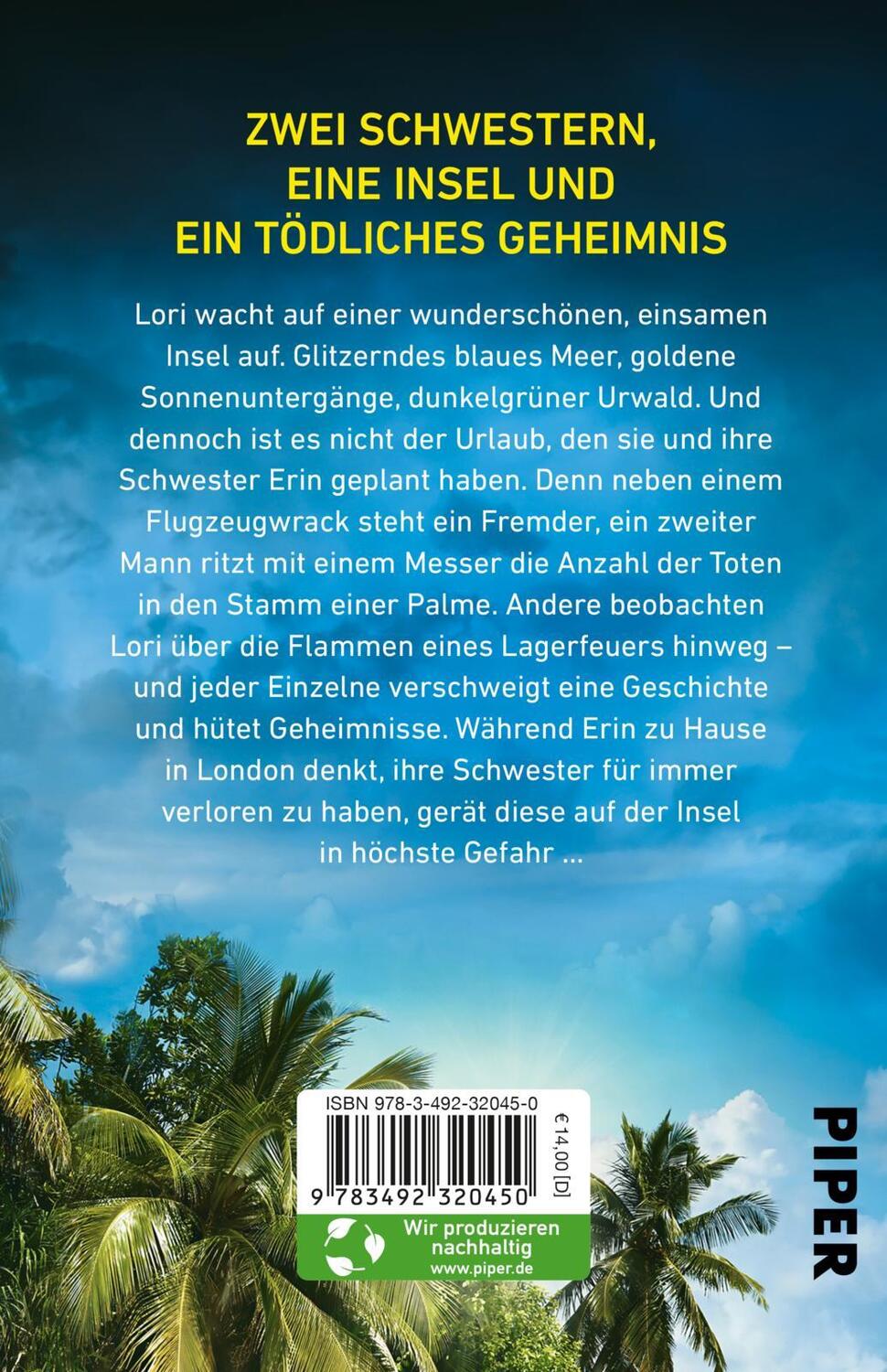 Rückseite: 9783492320450 | The Castaways | Lucy Clarke | Taschenbuch | 464 S. | Deutsch | 2023