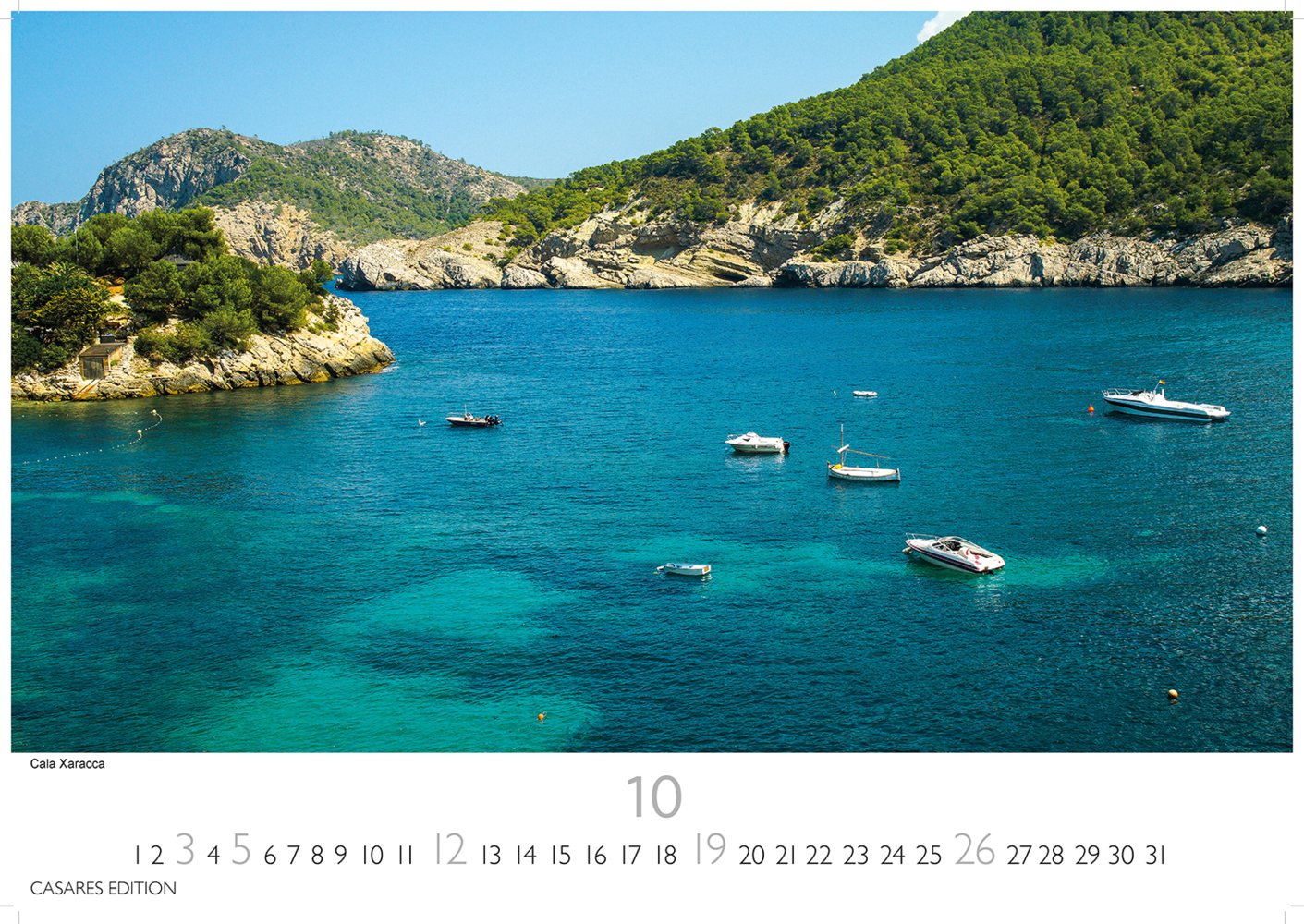 Bild: 9781835240366 | Ibiza/Formentera 2025 L 35x50cm | Kalender | 14 S. | Deutsch | 2025