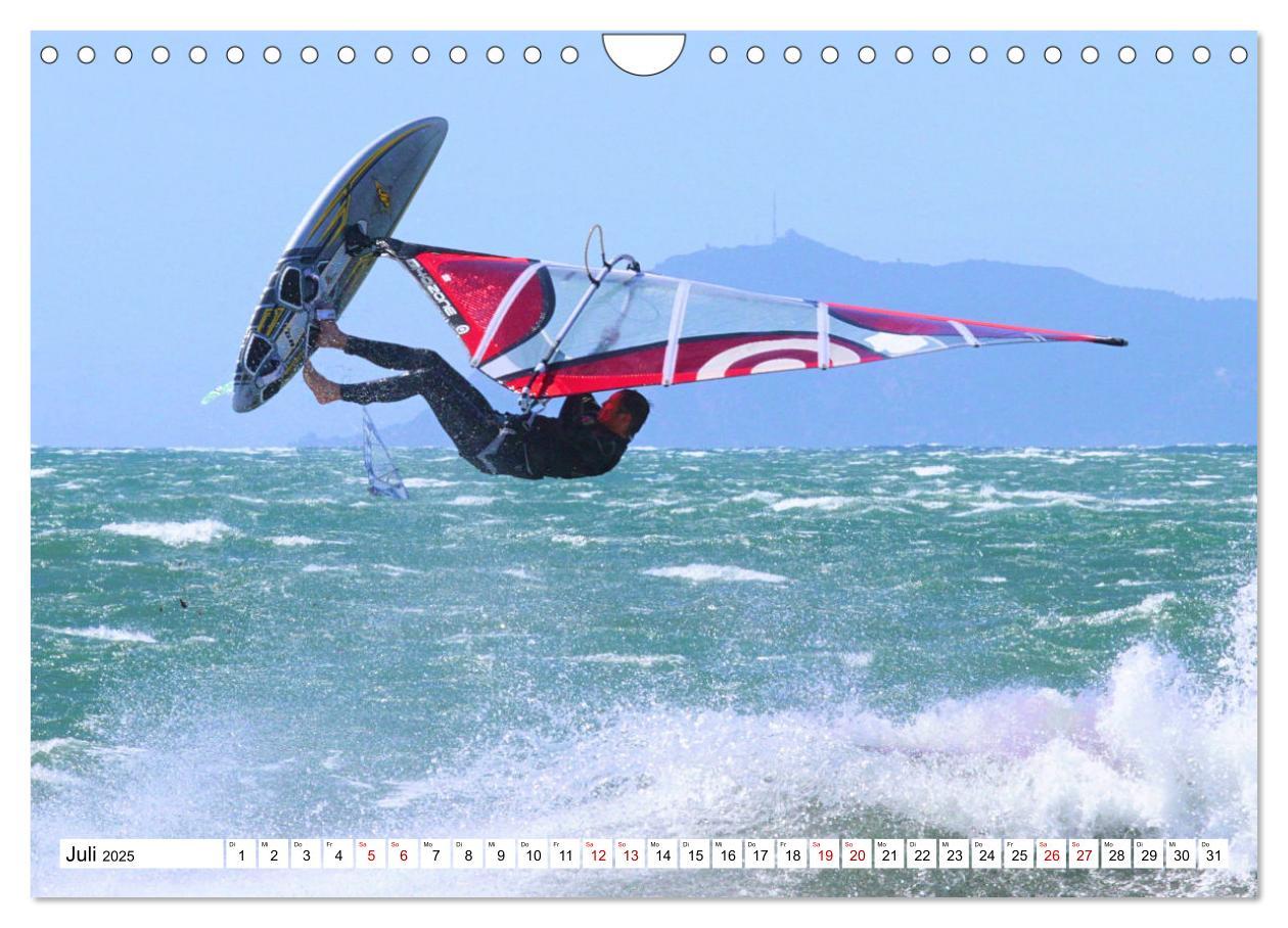 Bild: 9783383924026 | Funsport Windsurfen (Wandkalender 2025 DIN A4 quer), CALVENDO...