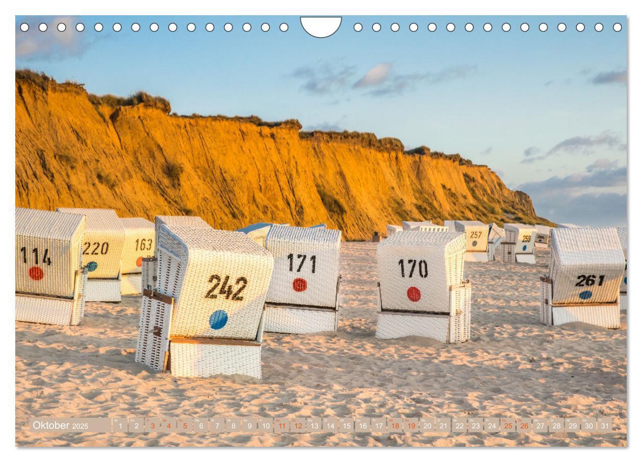 Bild: 9783457214091 | Sylt süchtig (Wandkalender 2025 DIN A4 quer), CALVENDO Monatskalender