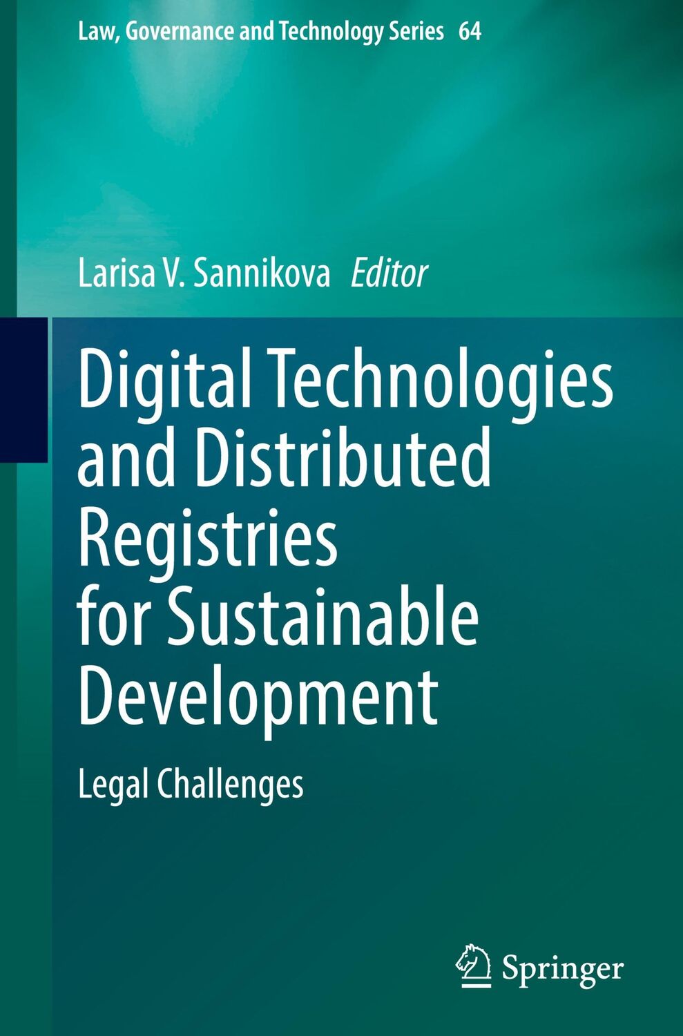 Cover: 9783031510663 | Digital Technologies and Distributed Registries for Sustainable...