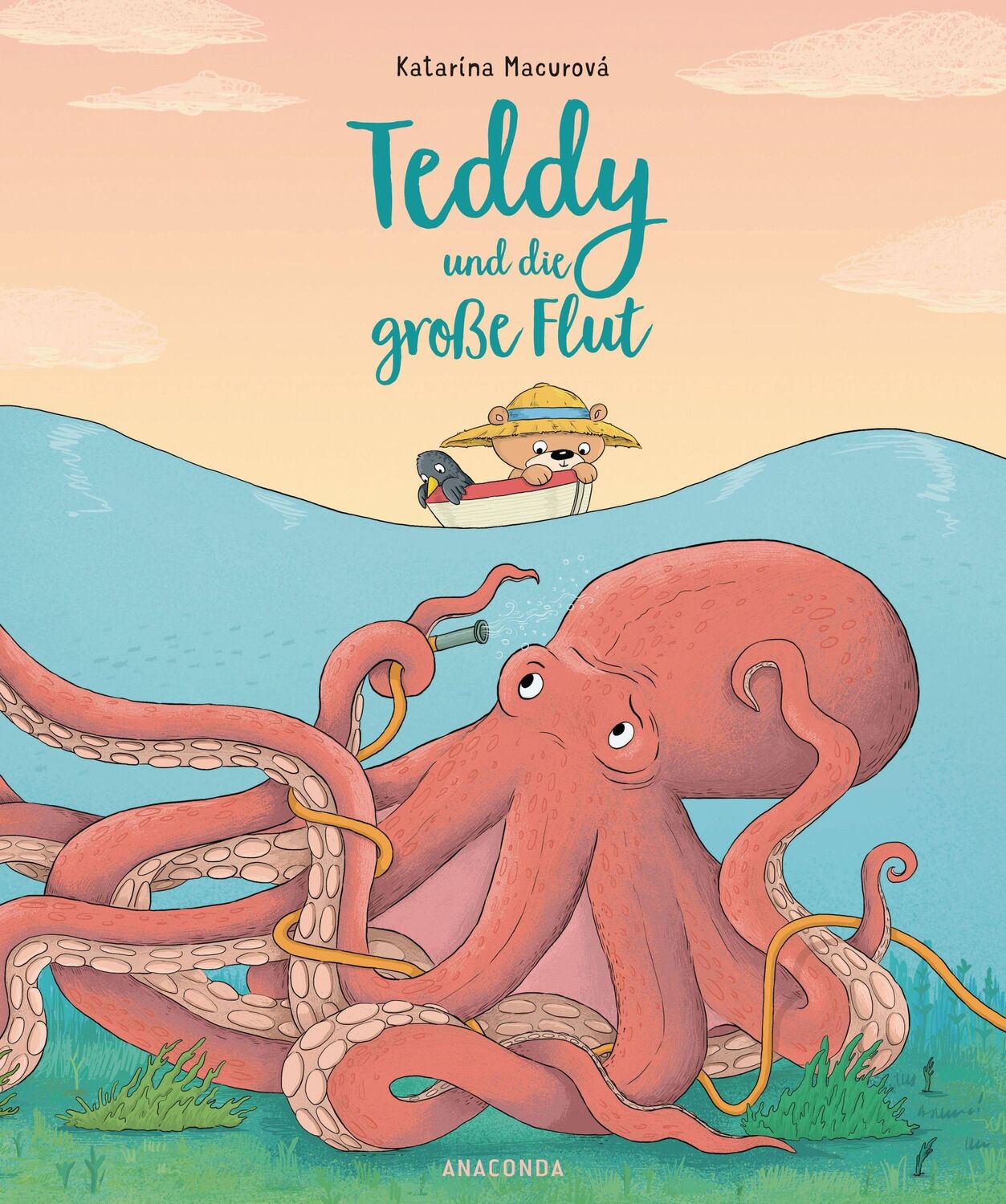 Cover: 9783730609545 | Teddy und die große Flut | Katarína Macurová | Buch | 32 S. | Deutsch