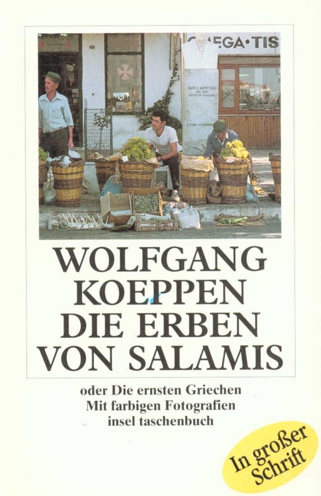 Cover: 9783458341017 | Die Erben von Salamis, Großdruck | Oder Die ernsten Griechen | Koeppen