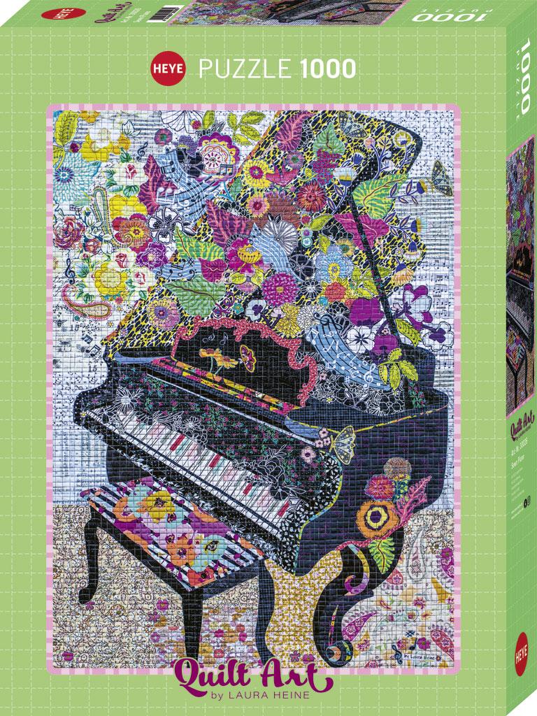 Cover: 4001689300265 | Sewn Piano Puzzle 1000 Teile | Laura Heine | Puzzle | 30026 | Deutsch