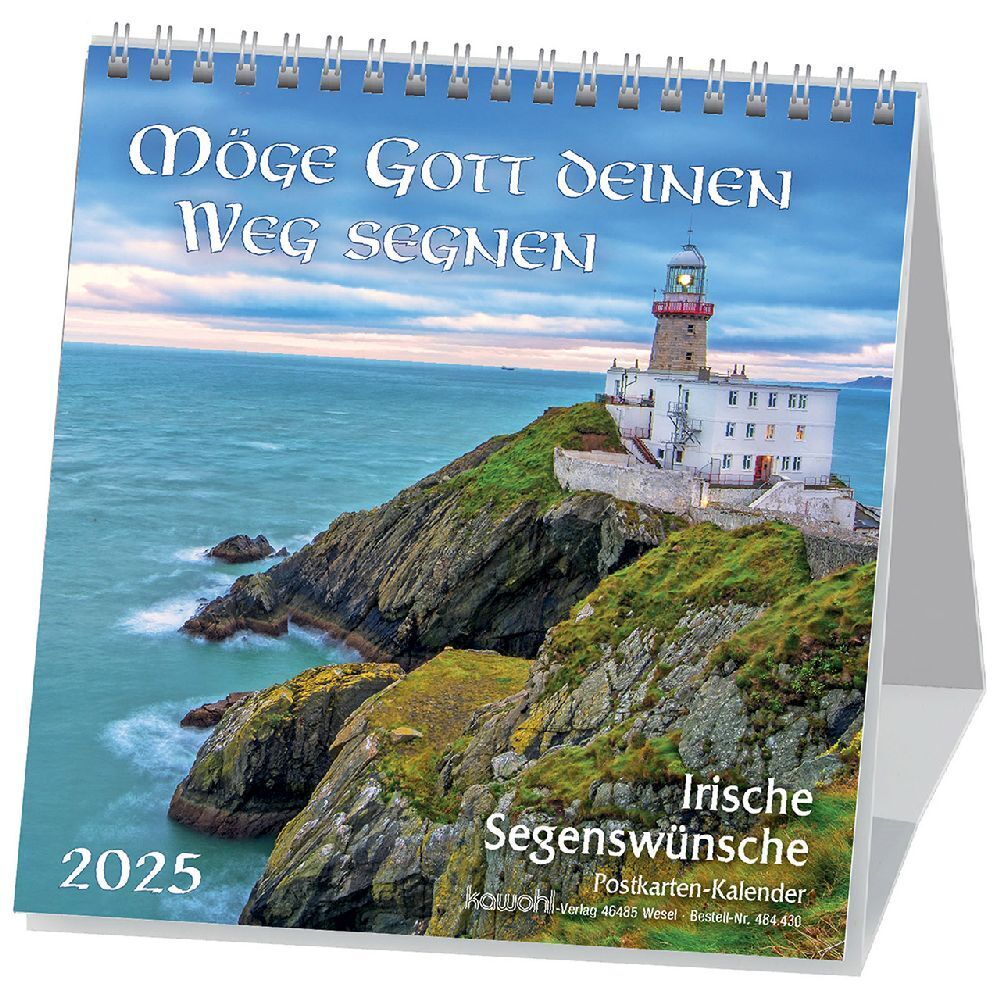 Cover: 9783754843055 | Möge Gott deinen Weg segnen 2025 | Irische Segenswünsche | Kalender