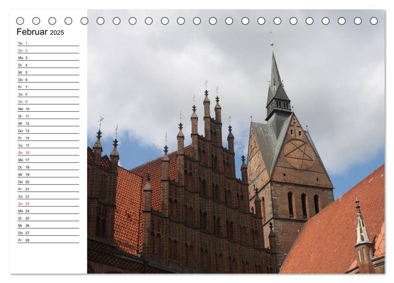 Bild: 9783435535484 | Hannover erleben (Tischkalender 2025 DIN A5 quer), CALVENDO...