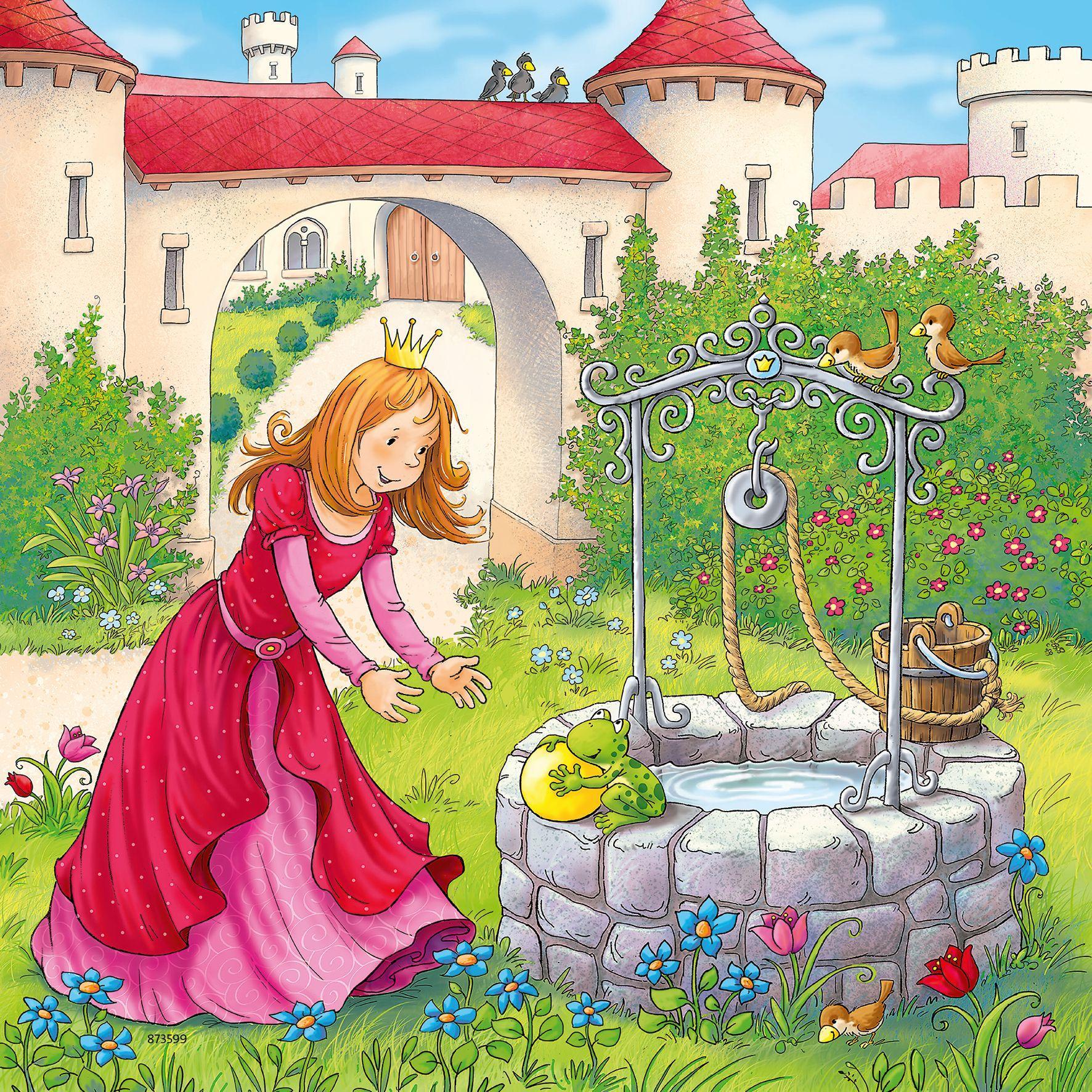 Bild: 4005556080519 | Ravensburger Kinderpuzzle - 08051 Rapunzel, Rotkäppchen &amp; der...