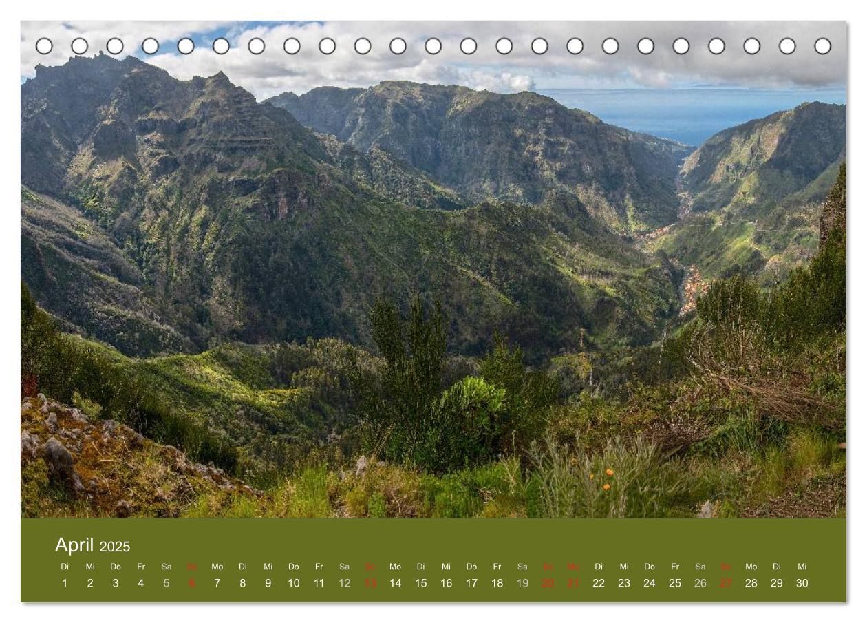 Bild: 9783435670802 | Zauberhaftes Madeira (Tischkalender 2025 DIN A5 quer), CALVENDO...