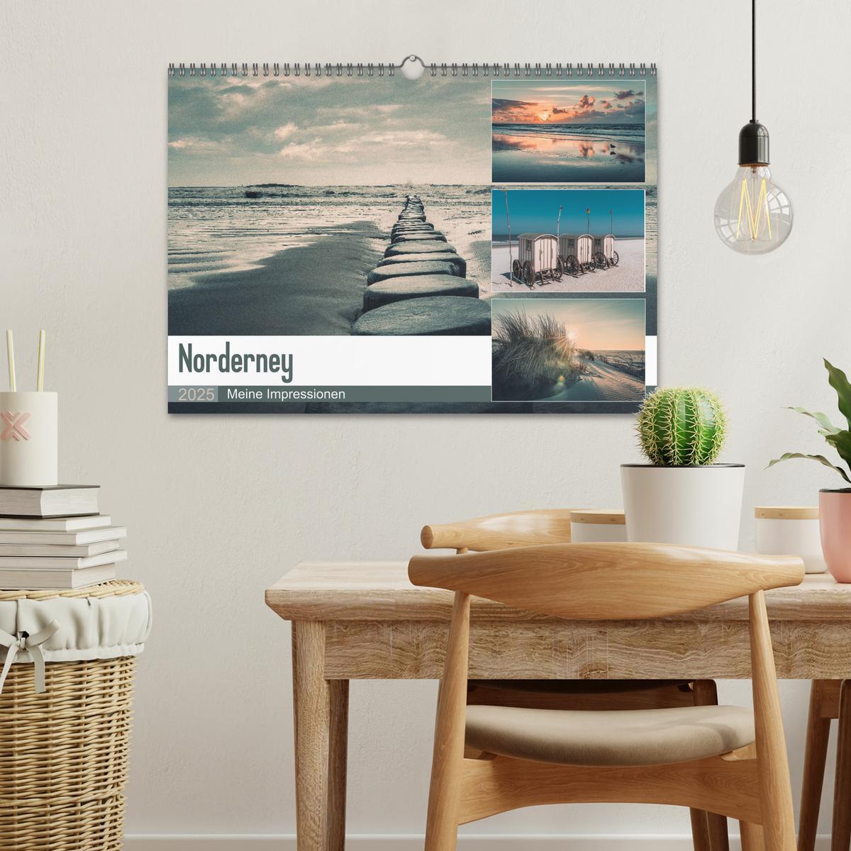 Bild: 9783435157488 | Mein Jahr auf Norderney (Wandkalender 2025 DIN A3 quer), CALVENDO...