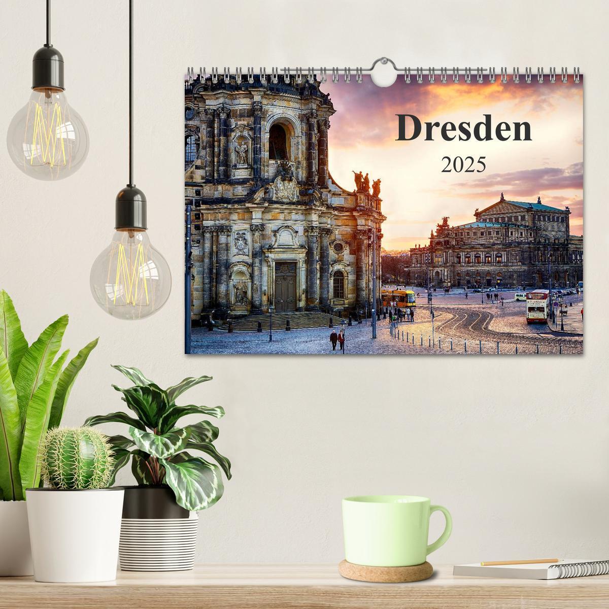 Bild: 9783435744657 | Dresden 2025 / Geburtstagskalender (Wandkalender 2025 DIN A4 quer),...