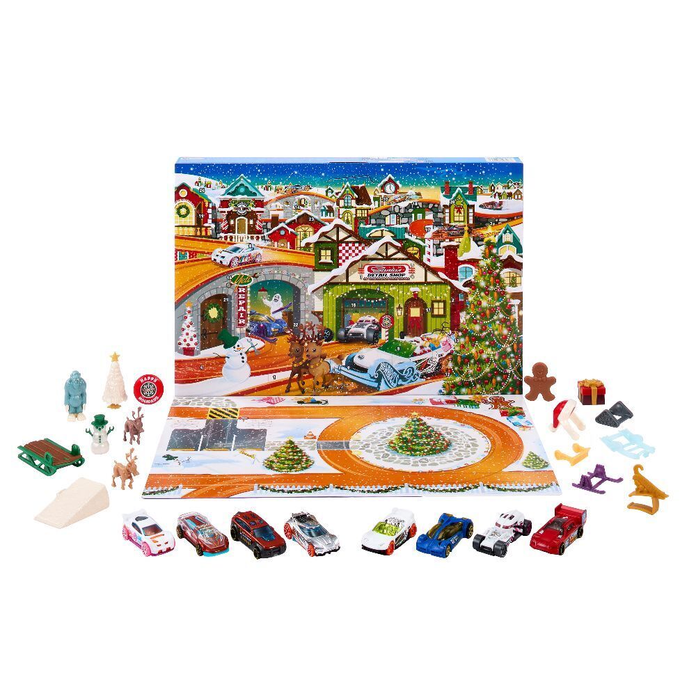 Bild: 194735103263 | Hot Wheels Adventskalender | Kalender | Karton | Mattel