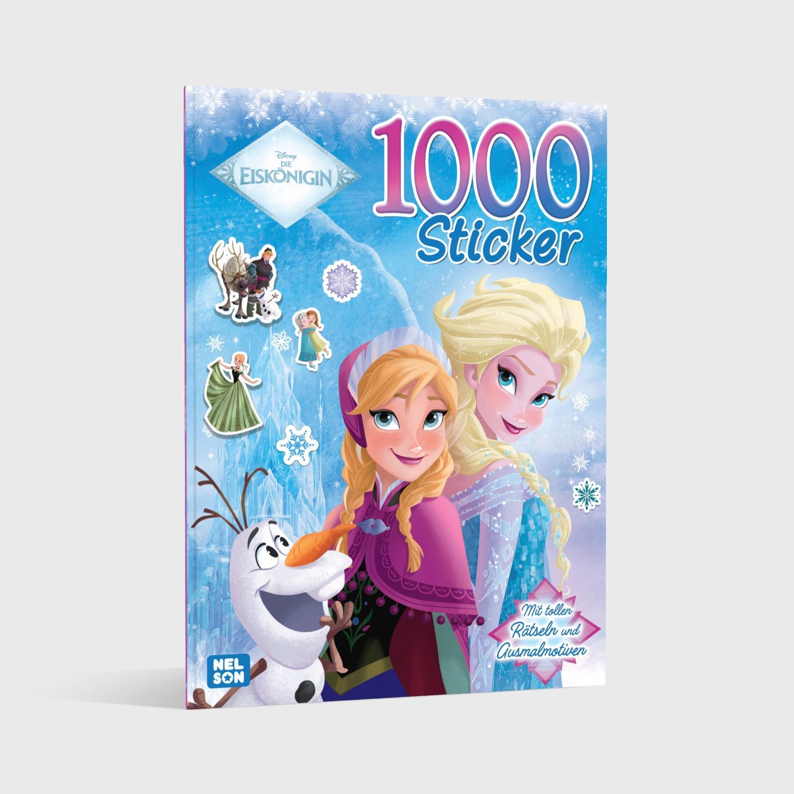 Bild: 9783845128269 | Disney Die Eiskönigin: 1000 Sticker | Taschenbuch | Disney Eiskönigin