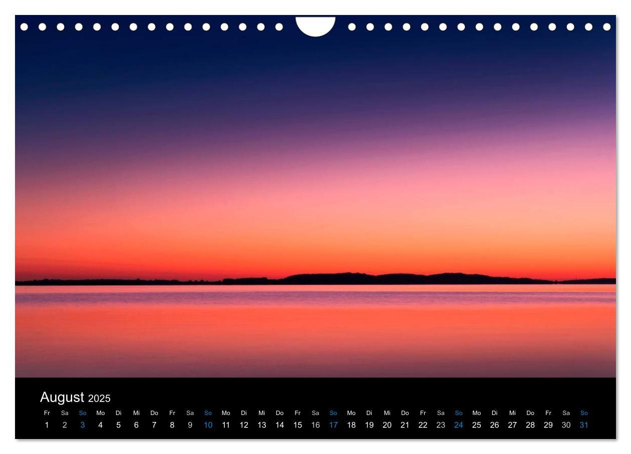 Bild: 9783435798094 | Sonnenuntergänge (Wandkalender 2025 DIN A4 quer), CALVENDO...