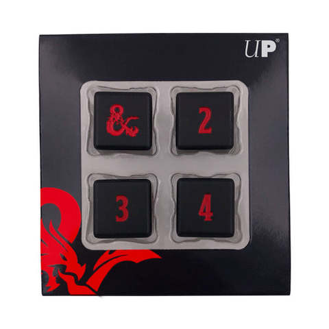 Cover: 74427186135 | UP - Heavy Metal D6 4x Dice Set for Dungeons &amp; Dragons | deutsch