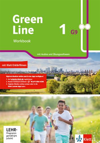 Cover: 9783128350189 | Green Line 1 G9. Workbook mit Audios und Übungssoftware Klasse 5