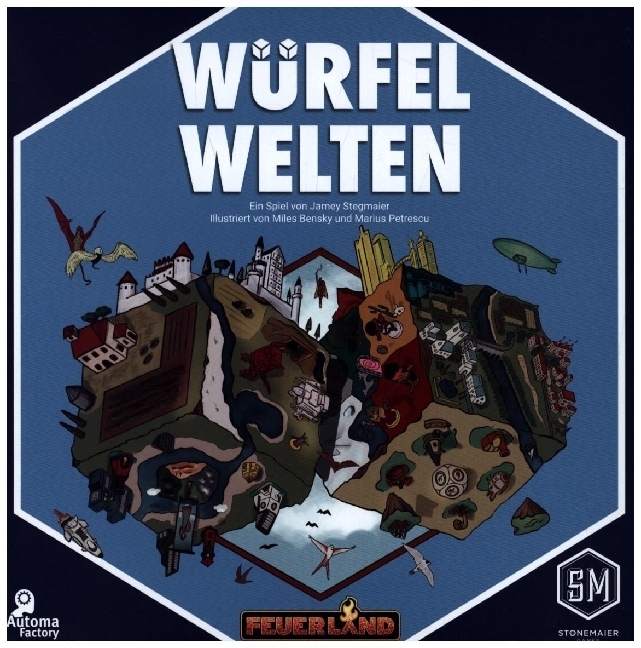 Cover: 4260705310040 | Würfelwelten (Spiel) | Jamey Stegmaier | Spiel | 2021 | Spiel direkt