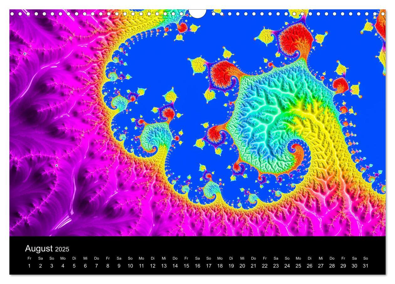 Bild: 9783435400553 | Fraktale - Farben - Formen 2025 (Wandkalender 2025 DIN A3 quer),...