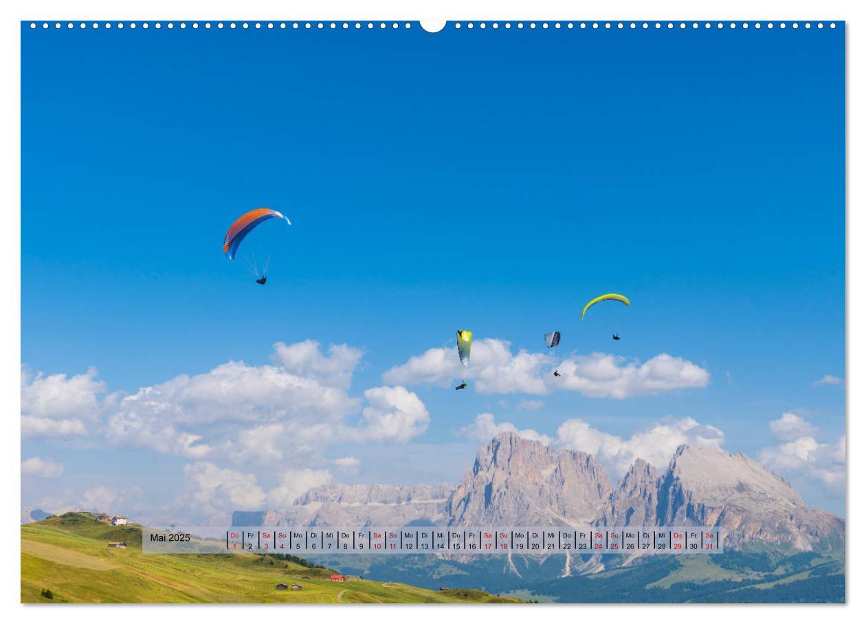 Bild: 9783435334179 | Paragliding - lautloses Schweben (hochwertiger Premium Wandkalender...