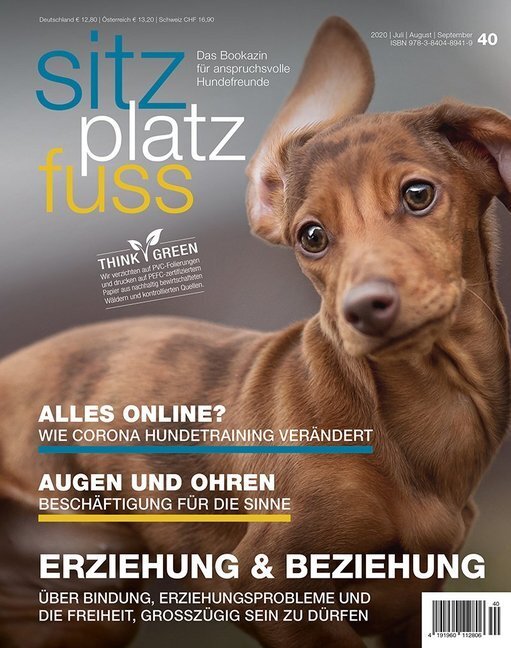 Cover: 9783840489419 | SitzPlatzFuss, Ausgabe 40 | Erziehung &amp; Beziehung | Taschenbuch | 2020