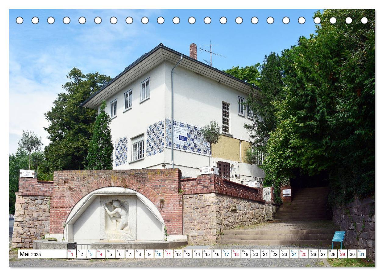 Bild: 9783435355969 | Jugendstil - Darmstadt (Tischkalender 2025 DIN A5 quer), CALVENDO...