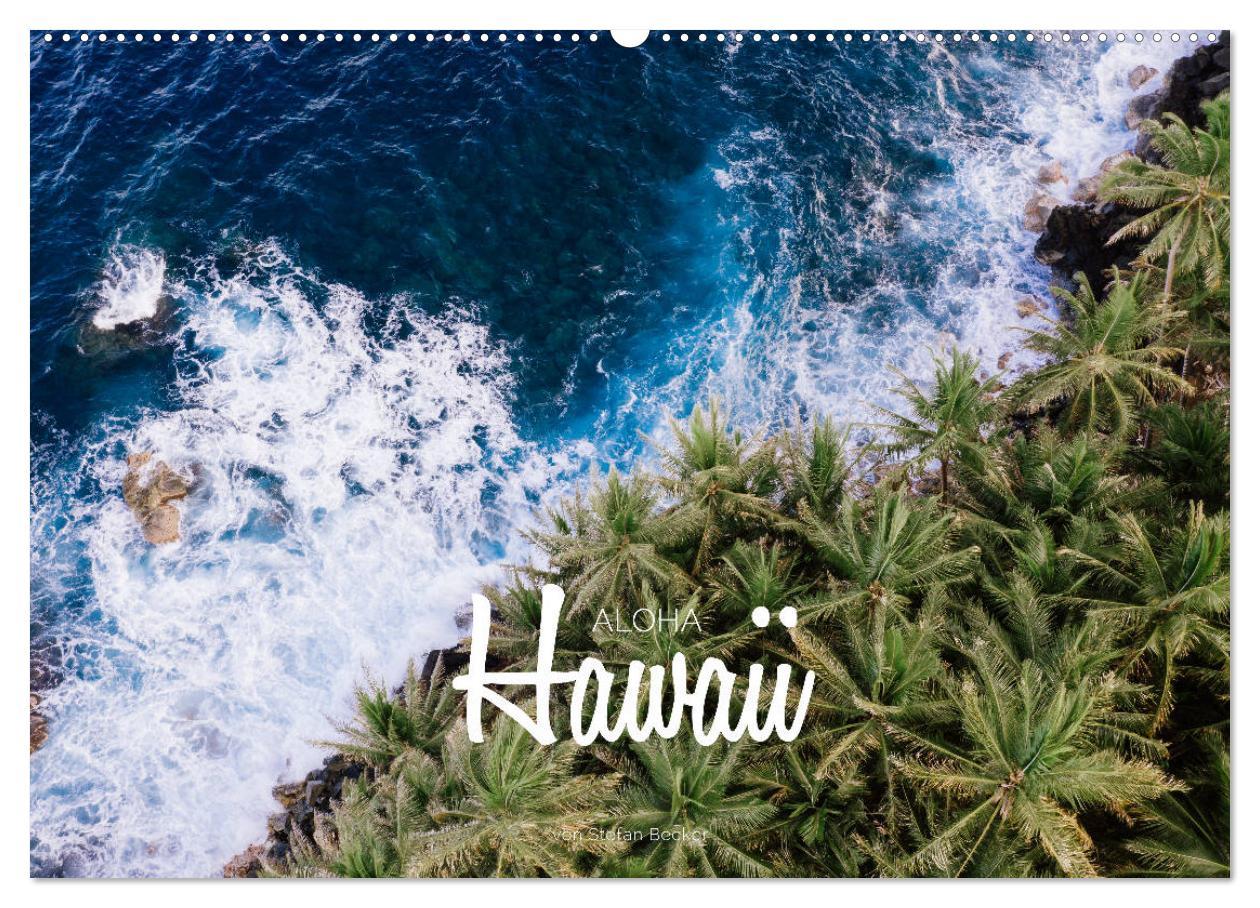 Cover: 9783435217571 | Aloha Hawaii (Wandkalender 2025 DIN A2 quer), CALVENDO Monatskalender