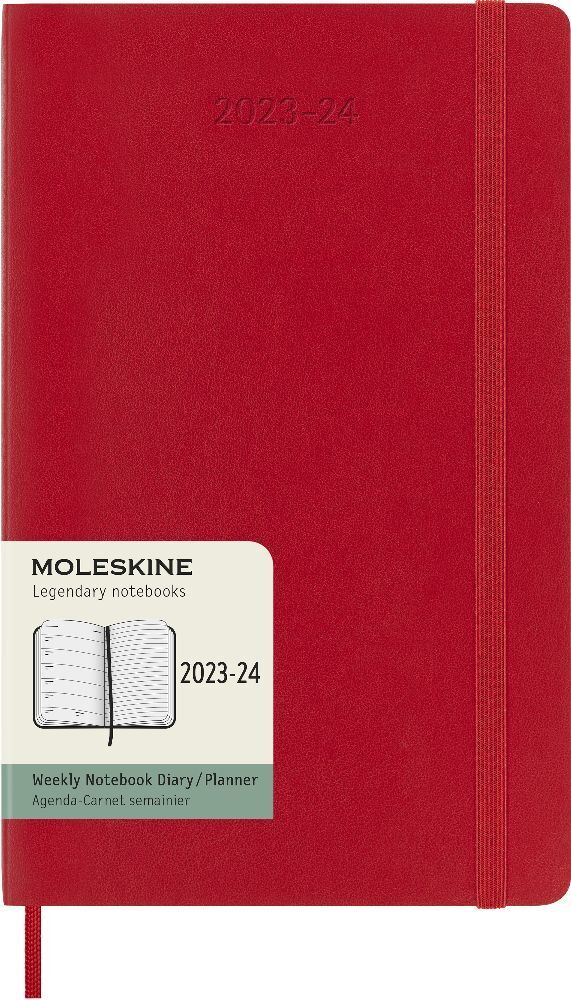 Bild: 8056598856958 | Moleskine 18 Monate Wochen Notizkalender 2023/2024, Large/A5,...