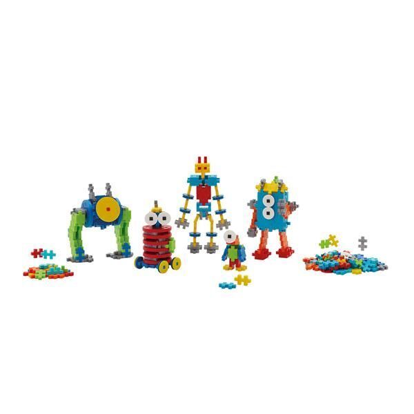 Bild: 5710409108843 | Plus-Plus 250 Kreativ Bausteine Roboter | Stück | 9603963 | Plus-Plus