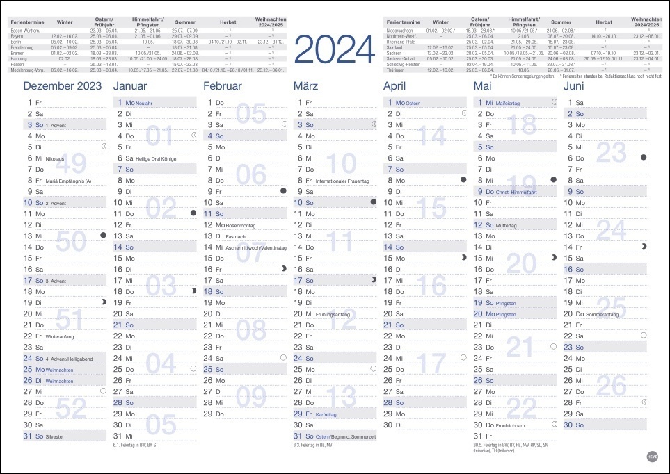 Cover: 9783756403431 | Tafelkalender A4 2024 | Kalender | Loseblatt-Ausgabe | Deutsch | 2024