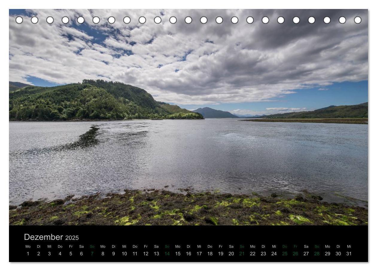 Bild: 9783435689880 | Schottland Highlands und Ostküste (Tischkalender 2025 DIN A5 quer),...