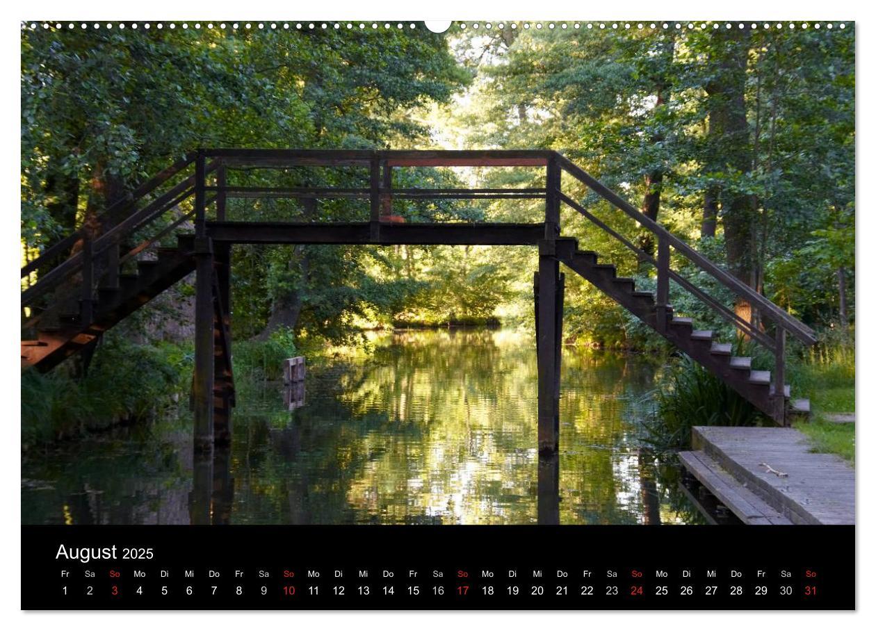 Bild: 9783435810192 | Geheimnisvoller Spreewald (Wandkalender 2025 DIN A2 quer), CALVENDO...